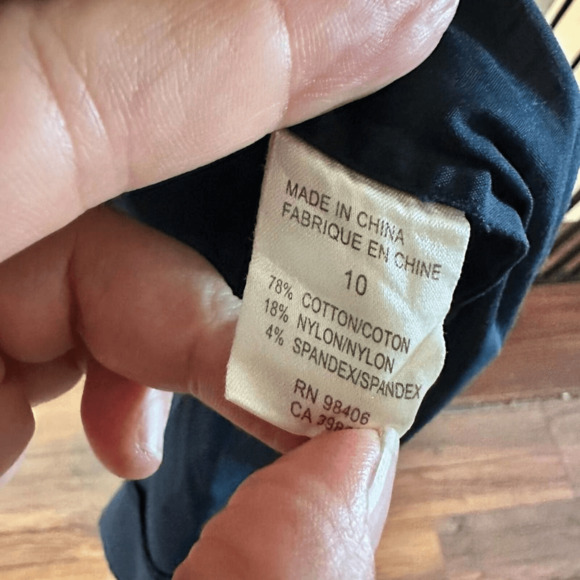 THEORY Elisca Wealth Navy Shirt Dress Woman Size 10 - Picture 11 of 12